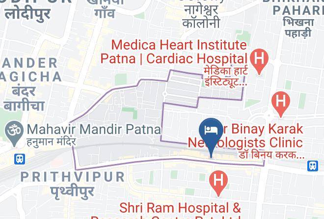 Patna - Panache Inn Aalcajars Maps