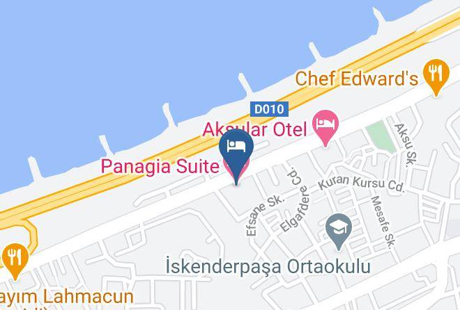 Ortahisar - Panagia Suite Hotel Maps