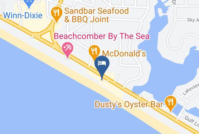Bay - Panama City Beach Condo At Tidewater 1708 Maps