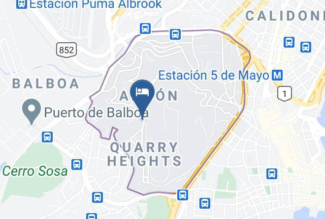Ancon - Panama Vacation Quarters Maps