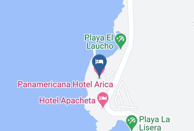 Arica Province - Panamericana Hotel Arica Maps