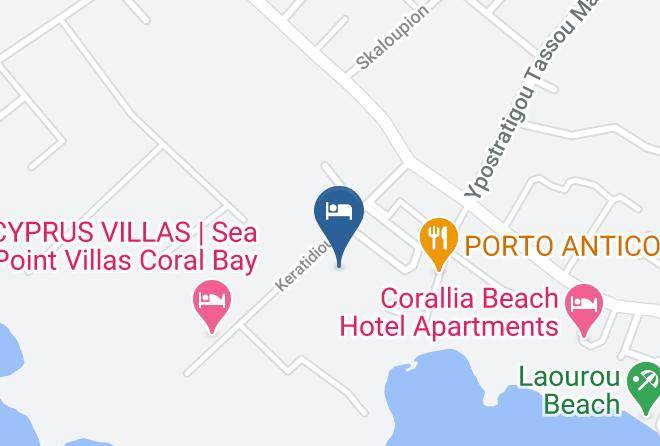 Cyprus - Panareti Coral Bay Resort Maps