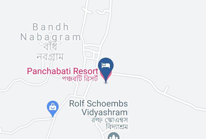 Bolpur Sriniketan - Panchabati Resort Maps
