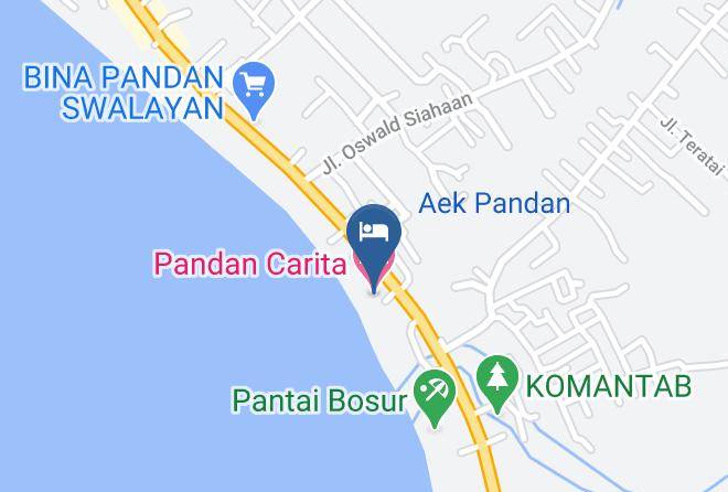 Central Tapanuli Regency - Pandan Carita Hotel Maps