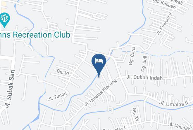 Badung Regency - Pandawa All Suite Hotel Maps