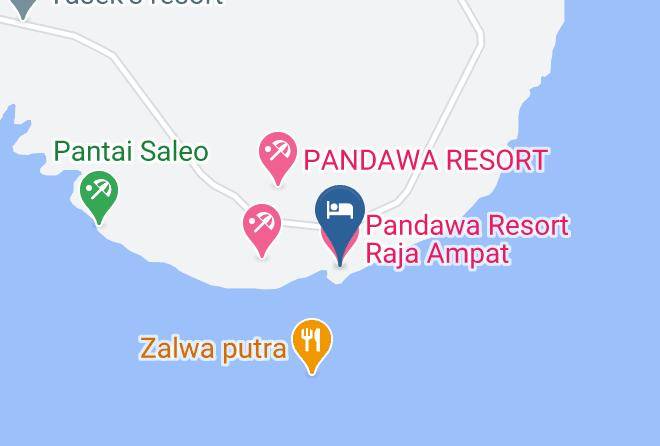 Raja Ampat Regency - Pandawa Resort Raja Ampat Maps