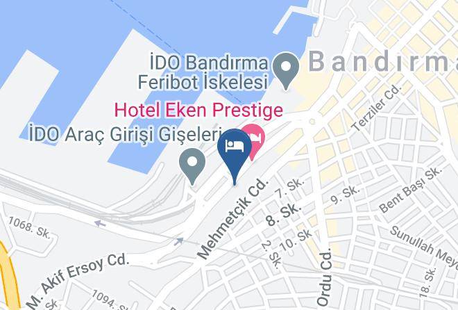 Bandirma - Otel Panderma Port Maps
