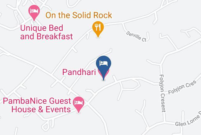 Harare - Pandhari Hotel Maps