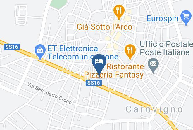 Brindisi - Pandora City Spa Maps