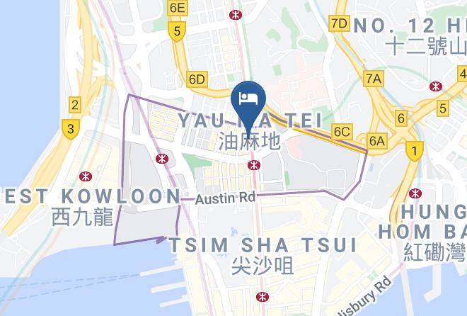 Kowloon - Pandora Hotel Maps