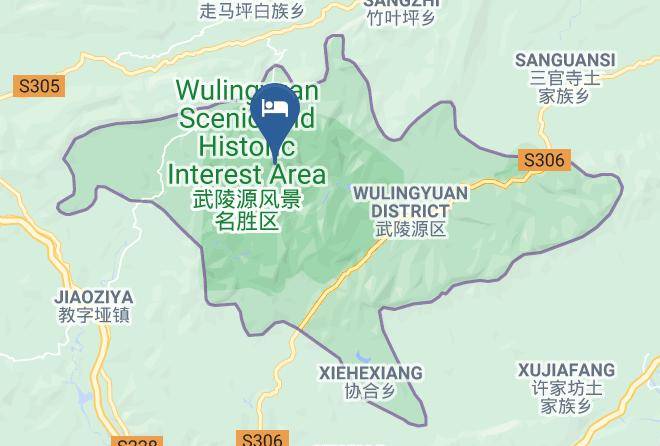 Zhangjiajie - Pandora Inn Zhangjiajie Maps
