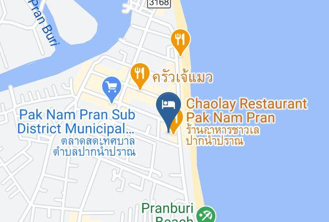 Amphoe Pran Buri - Pandorea Hotel Maps