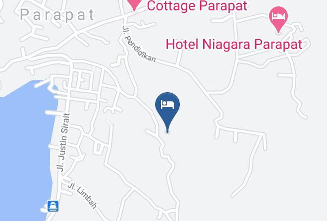 Simalungun Regency - Pandu Lake Side Hotel Maps