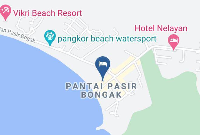 Pangkor Sandy Beach Resort Map