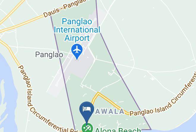 Panglao Regents Park Resort Map