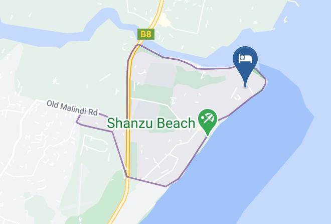 Mombasa - Pangoni Beach Resort And Spa Maps