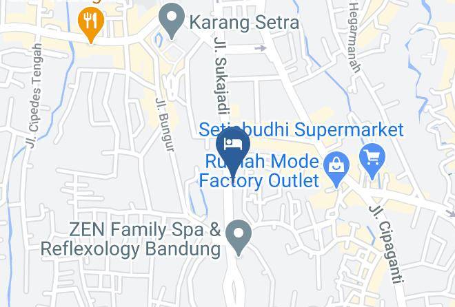 Bandung - Hotel Paniisan Maps