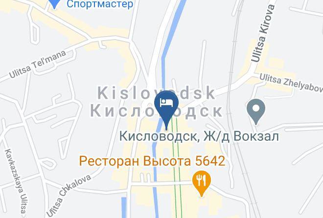 Kislovodsk - Paninter Hotel Maps