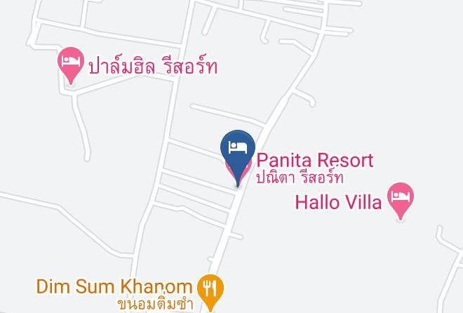 Amphoe Khanom - Panita Resort Maps