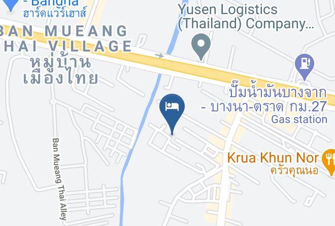 Amphoe Bang Bo - Panja Resort Maps