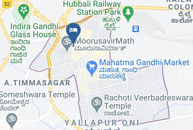 Hubballi - Pankaj Delux Lodging Maps