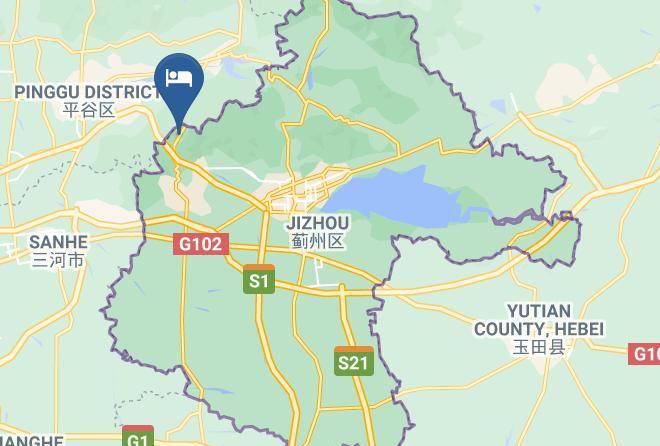 Jizhou District - Panlonggu Holiday Hotel Maps
