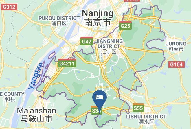 Nanjing - Panlonghu Landscape Holiday Hotel Maps