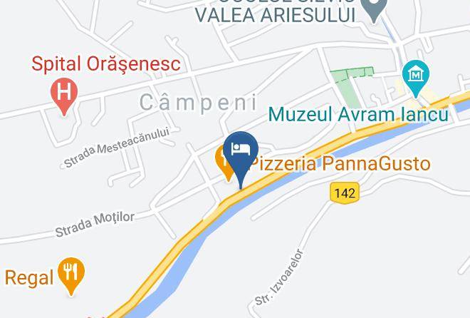 Panna Gusto Cazare Map
