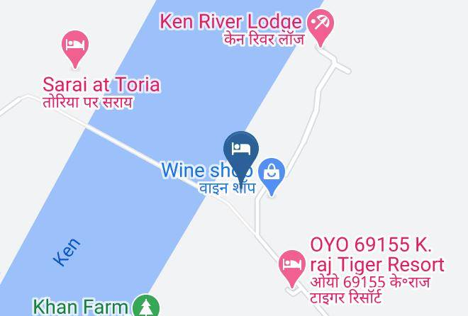 Panna Sub District - Panna Tiger Resort Maps