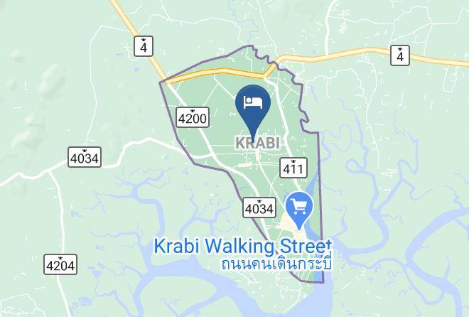 Mueang Krabi District - Pannapa Resort Maps