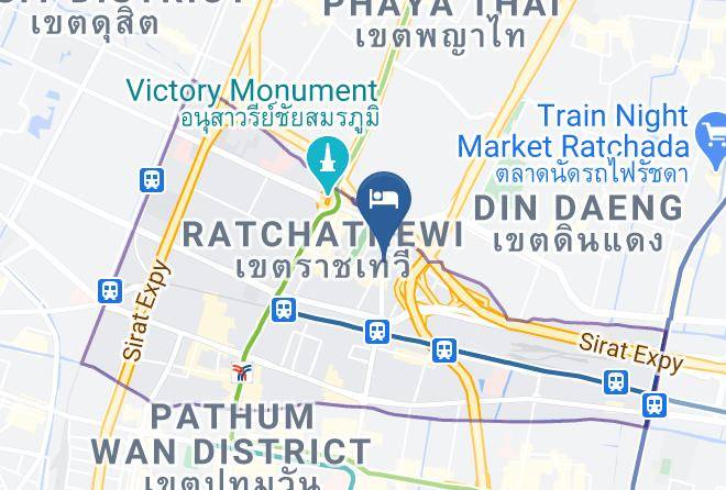 Ratchathewi - Pannarai Hotel Maps