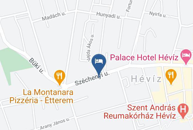 Heviz - Pannon Hotel Maps