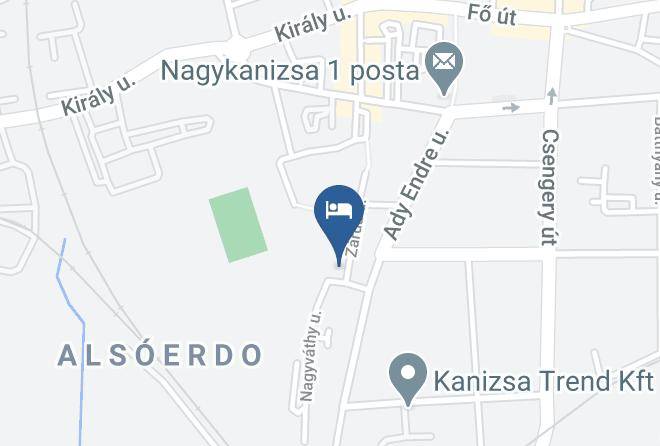 Nagykanizsa - Pannon University College Maps