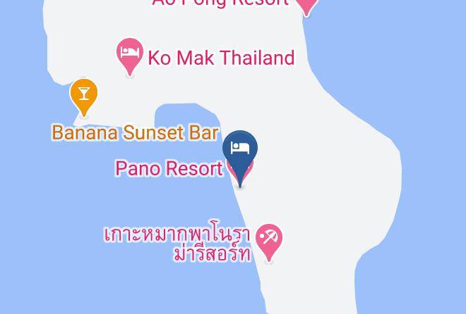 Amphoe Ko Kut - Pano Resort Maps