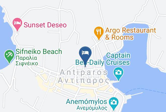 Paros - Panorama Antiparos Maps