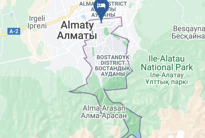 Almaty City - Panorama Atakent Maps