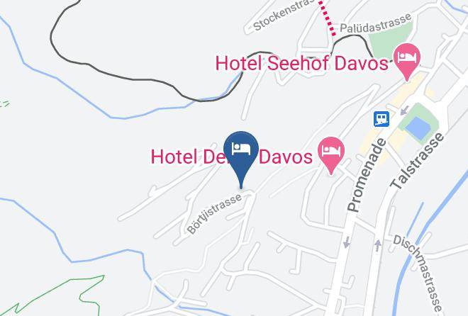 Prattigau Davos - Panorama Bortji Maps