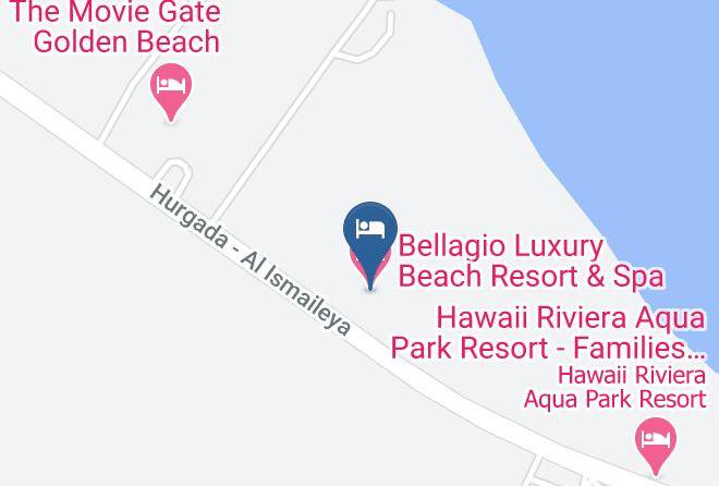Hurghada - Bellagio Luxury Beach Resort & Spa Maps