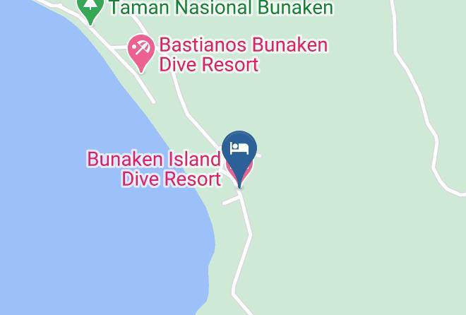 Kota Manado - Bunaken Island Dive Resort Maps