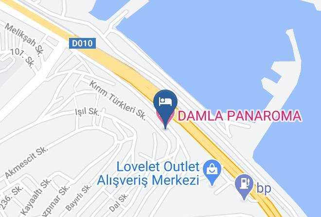 Canik - Damla Panaroma Hotel Maps