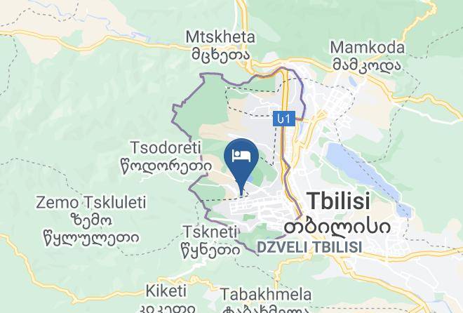 Tbilisi - Panorama Eco Hotel Maps