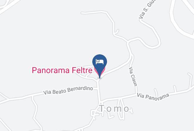 Belluno - Panorama Feltre Maps