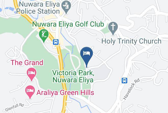 Kandy - Panorama Green View Hotel Maps