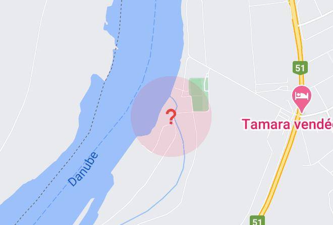Harta - Panorama Halaszcsarda Es Vendeghaz Maps