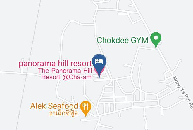 Amphoe Cha Am - Panorama Hill Resort Maps