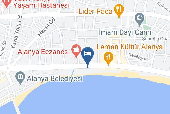 Alanya - Panorama Hotel Maps