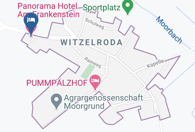 Wartburgkreis - Panorama Hotel Am Frankenstein Maps