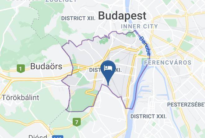 Budapest 11 Kerulet - Panorama Hotel Budapest Maps