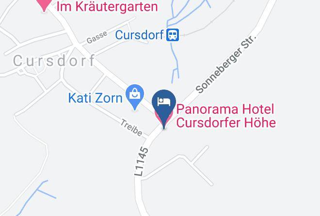 Panorama Hotel Cursdorfer Hohe Map