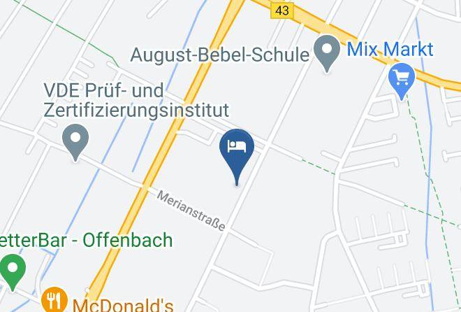 Offenbach Am Main - Panorama Hotel Offenbach Am Main Maps